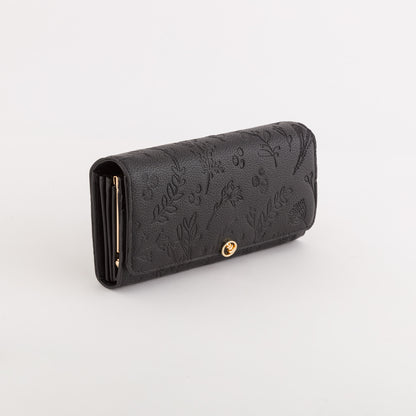 Cartera grande para mujer - Billetera Natalie Negro