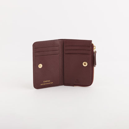 Cartera mediana para mujer - Delta winter Ciruela pasa