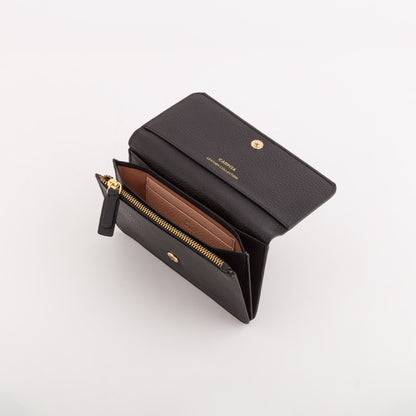 Cartera mediana para mujer - Delta winter Negro