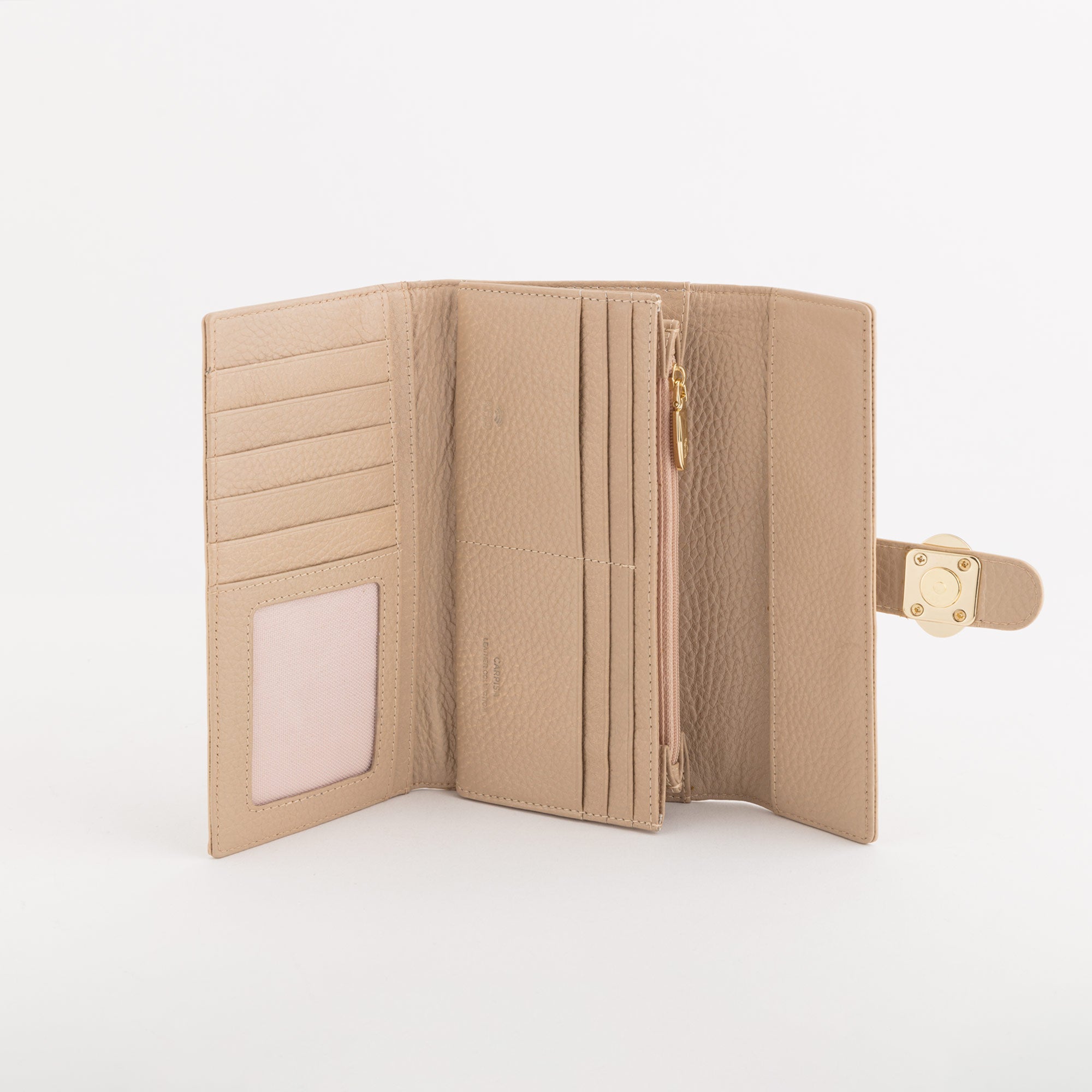 Große Damenbrieftasche - Antinori Wallet Beigefarben