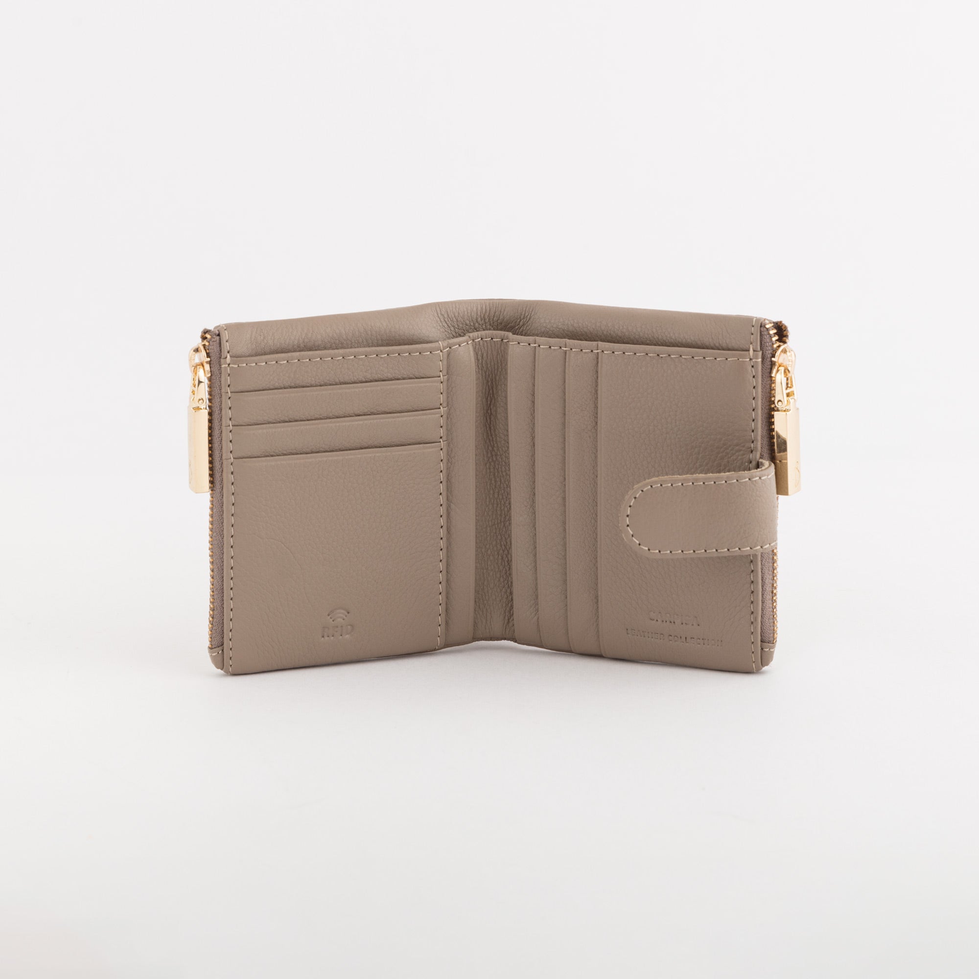 Portafoglio Medio Donna - Lucrezia wallet Fango Chiaro