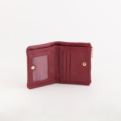 Portafoglio Medio Donna - Wels wallet Ciliegia