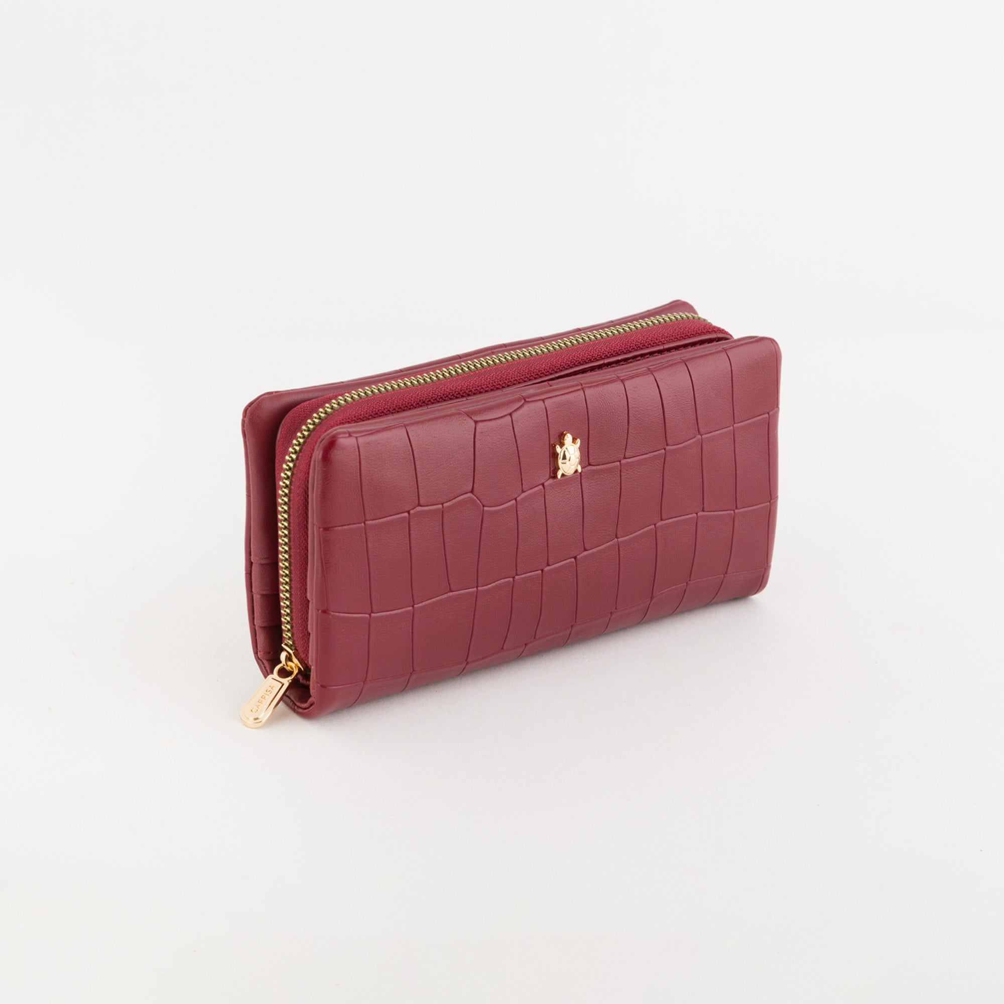 Portafoglio Grande Donna - Wels wallet Ciliegia