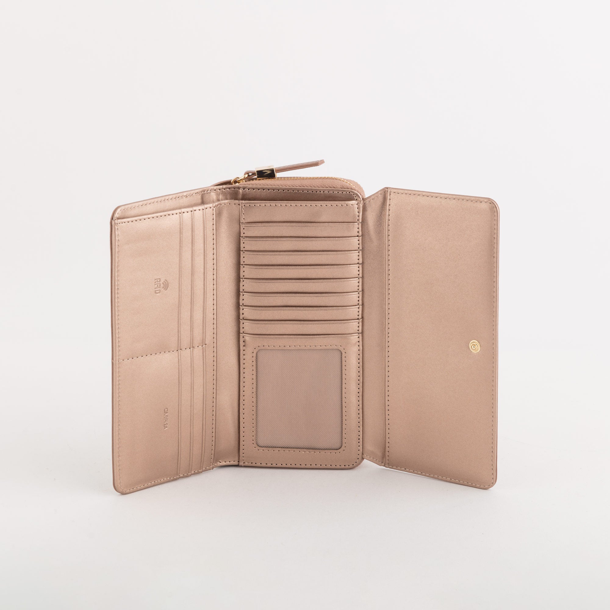 Cartera grande para mujer - Cartera Ginger Bronce