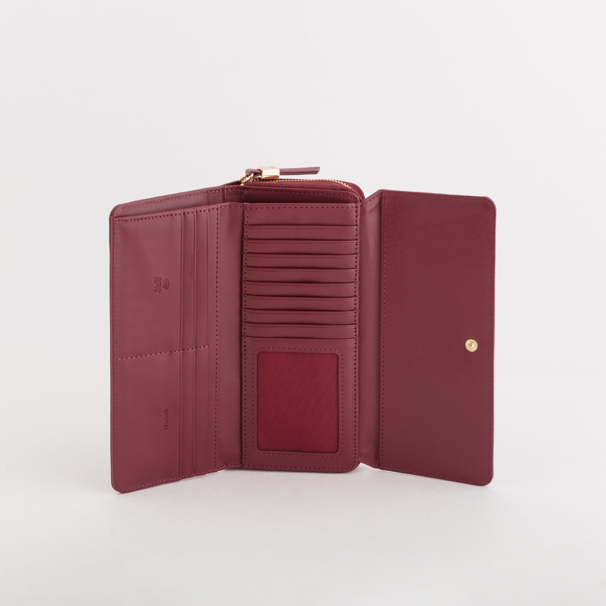 Cartera grande para mujer - Cartera Ginger Cereza