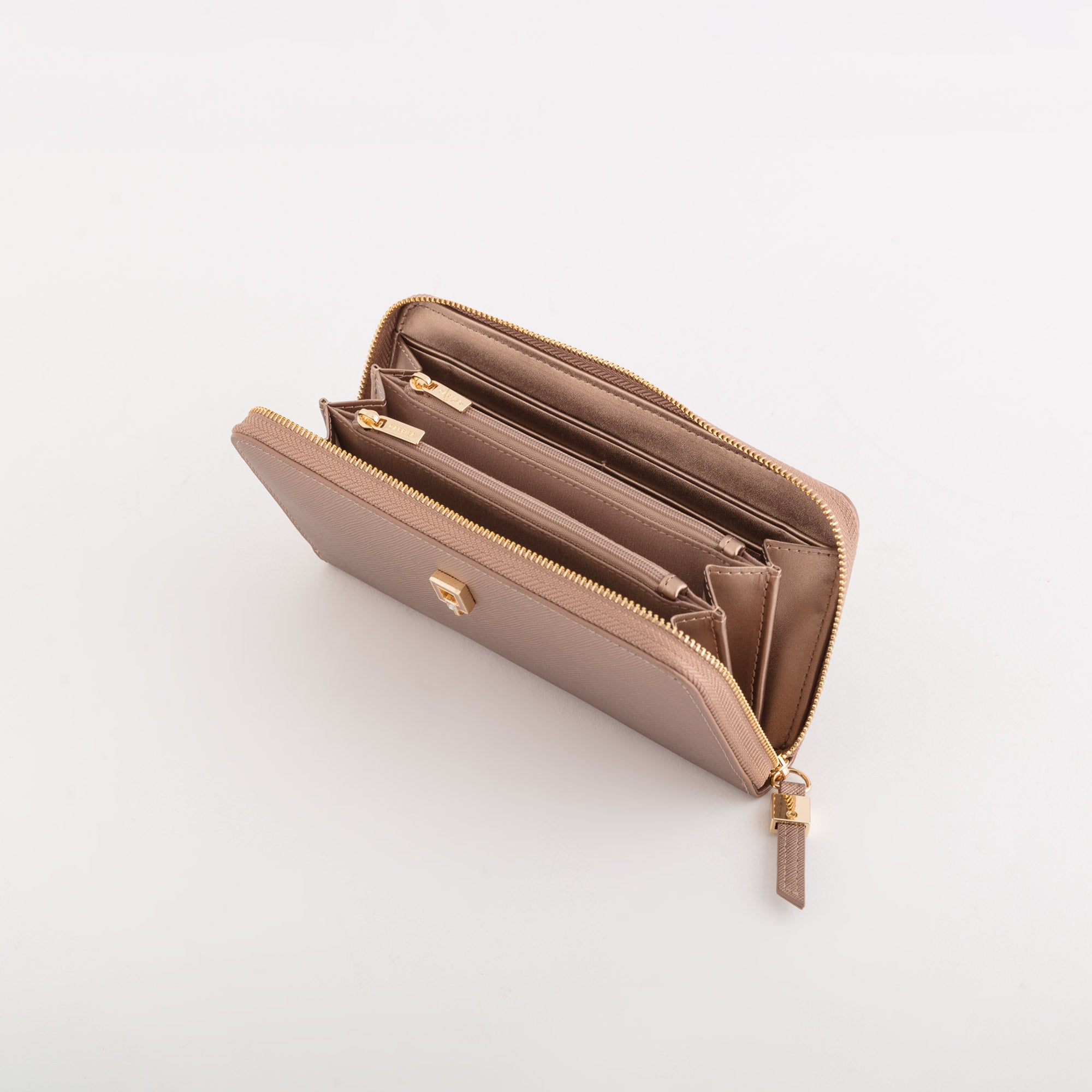 Cartera grande para mujer - Cartera Ginger Bronce