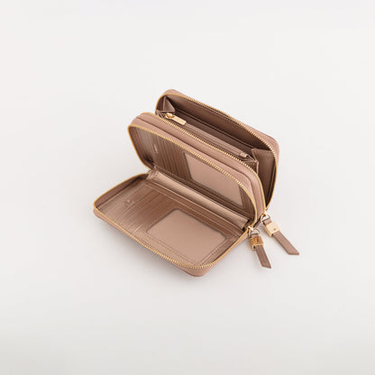 Cartera mediana para mujer - Cartera Ginger Bronce