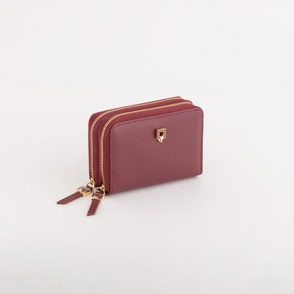 Cartera mediana para mujer - Cartera Ginger Cereza