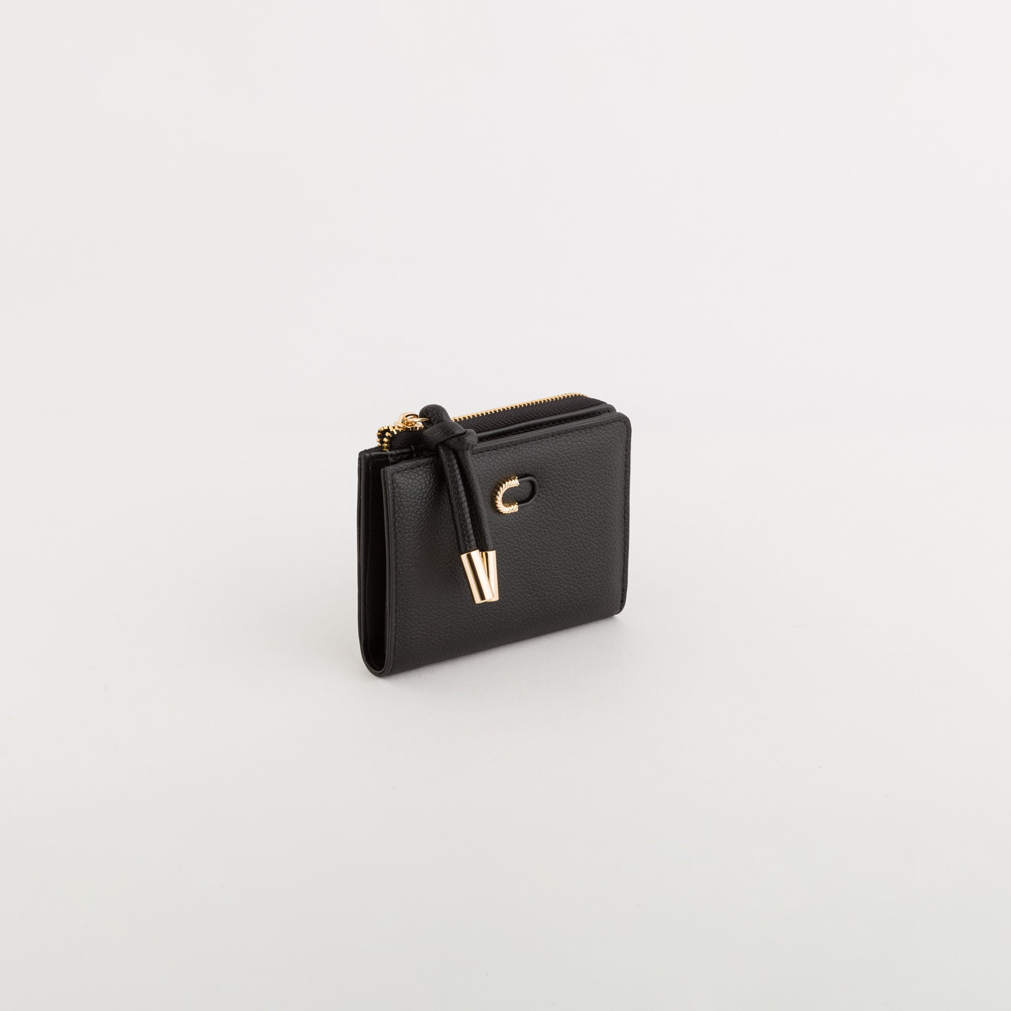 Cartera mediana para mujer - Billetera Erica Nero