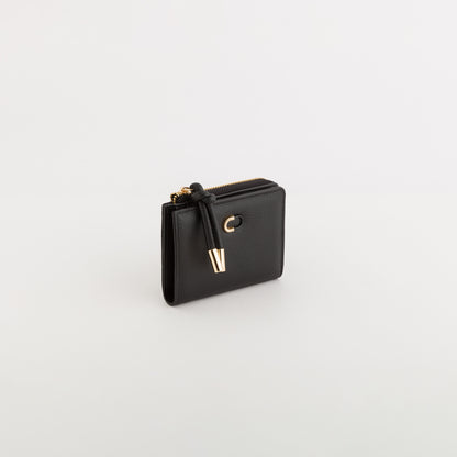 Cartera mediana para mujer - Billetera Erica Nero