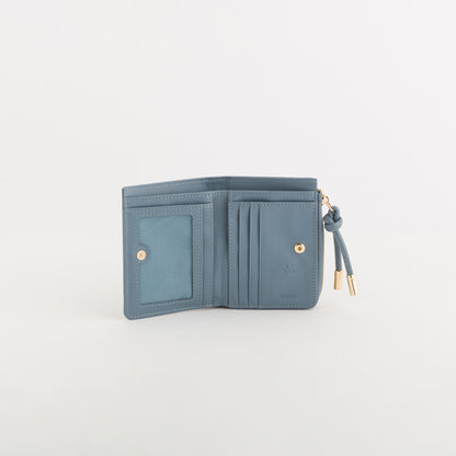 Mittelgroße Geldbörse für Damen - Geldbörse Erica Blu Gazza