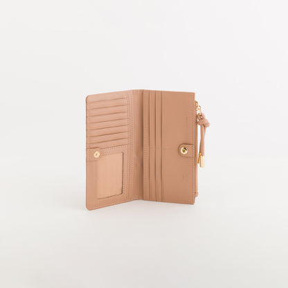 Große Geldbörse für Damen - Geldbörse Erica Nocciola