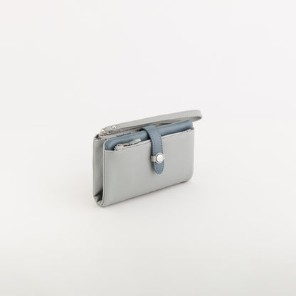 Women's Medium Wallet - Azalea wallet v1 Dusty Azure Blue