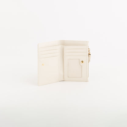 Portafoglio Medio Donna - Lilia wallet v2 Burro/Rosso Rossetto