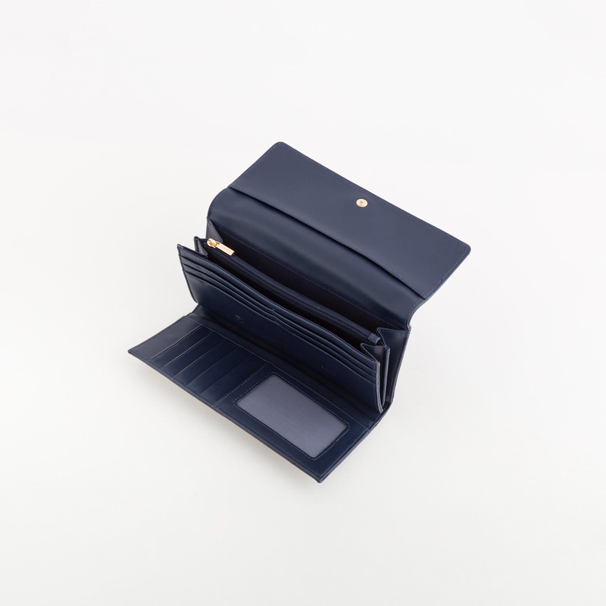 Cartera grande para mujer - Billetera Fresia v2 Blu Navy/Multicolore