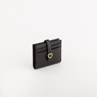 Women's Small Wallet/Card Holder - Dalia wallet v3 Black