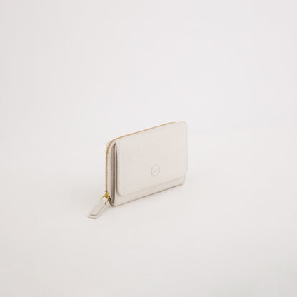 Kleine Geldbörse für Damen - Delta Spring Wallet Weiß Wolke
