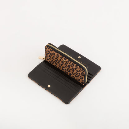 Large Women's Wallet - Berenice wallet v2 Camel/Multicolor