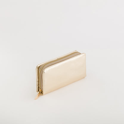 Grand portefeuille pour femme - Portefeuille Berenice v3 Or clair