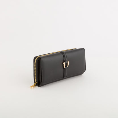 Große Damenbrieftasche - Marie Wallet Schwarz