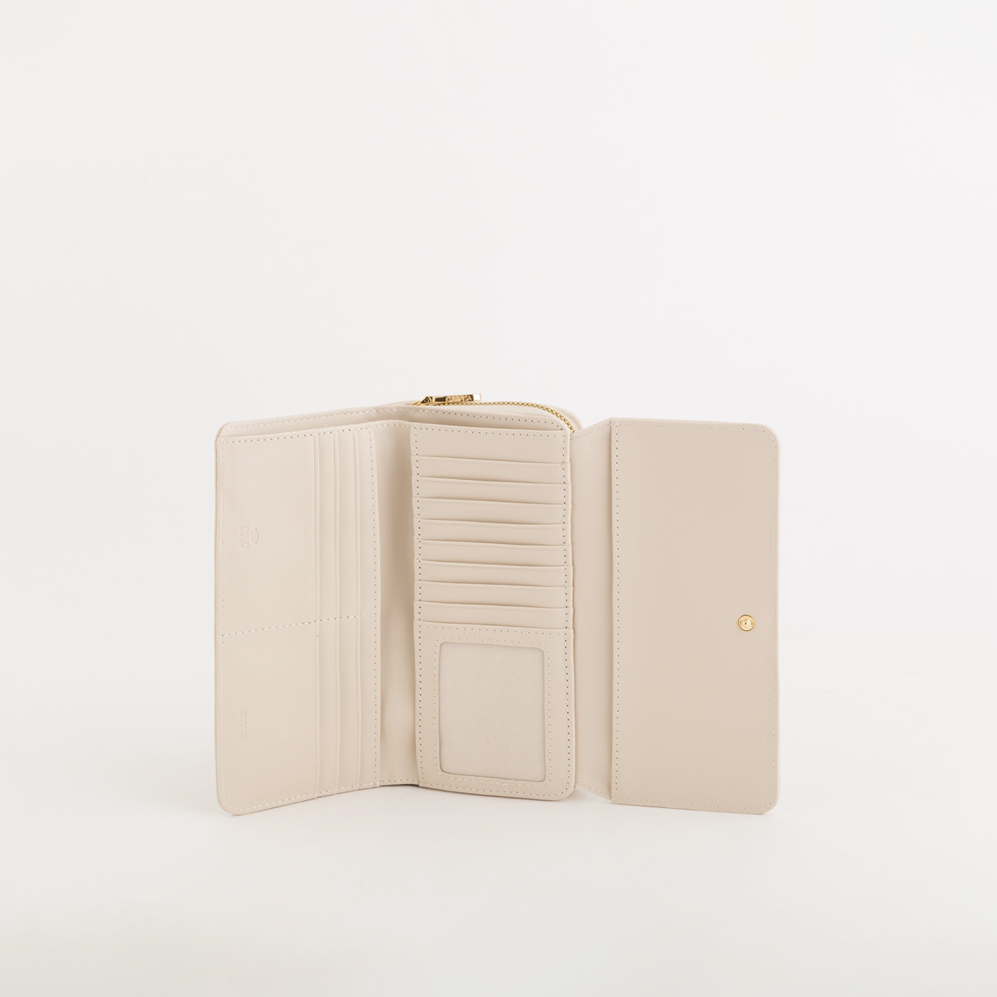 Große Damenbrieftasche - Marie Wallet Creme