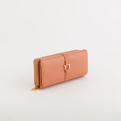 Portafoglio Grande Donna - Marie wallet Salmone