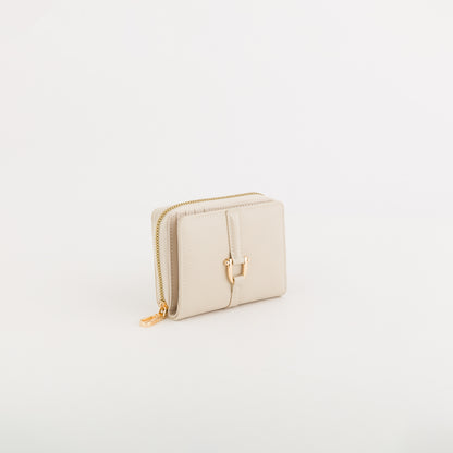 Kleine Geldbörse für Damen - Marie Wallet Creme