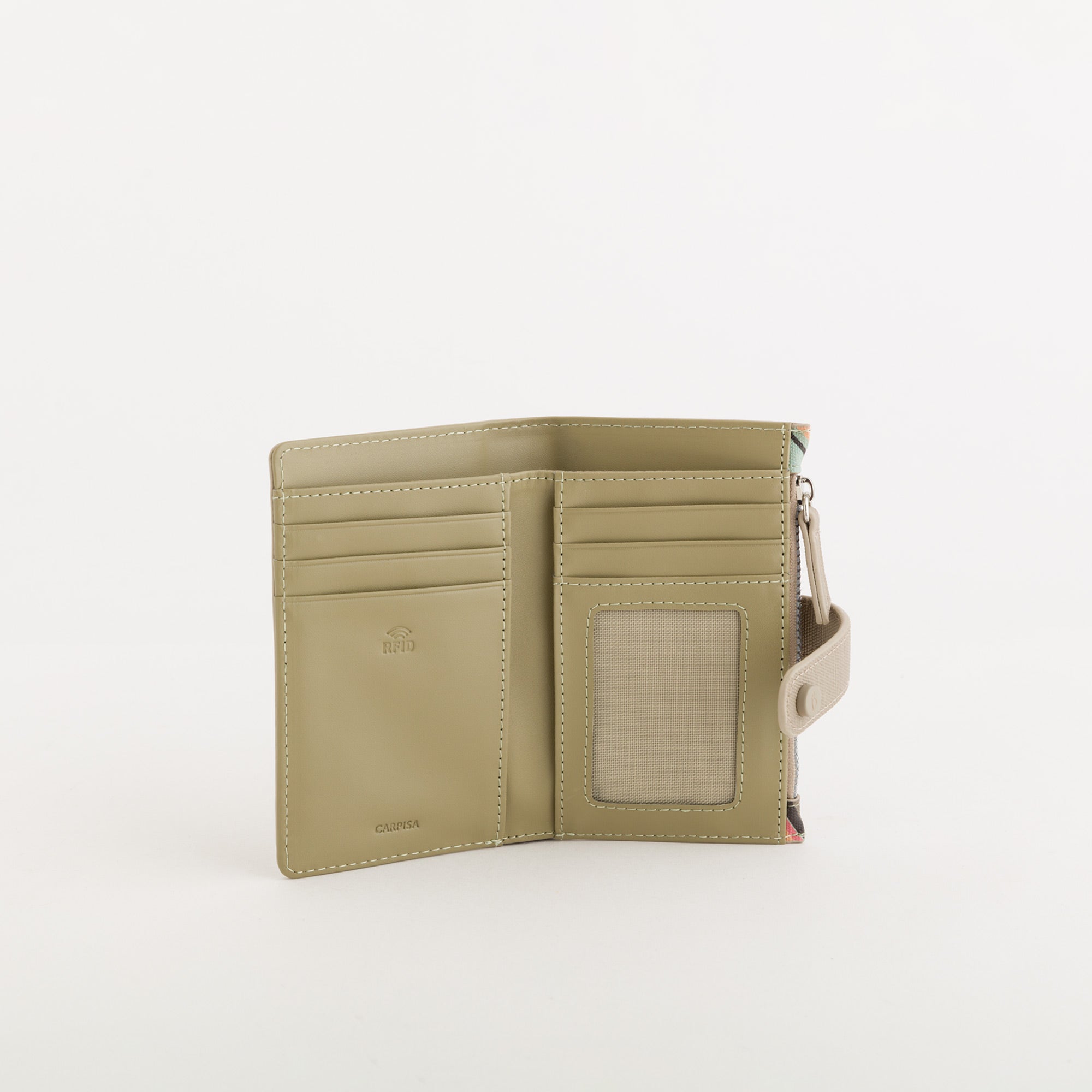 Portafoglio Medio Donna - Vally wallet v1 Multicolored Olive