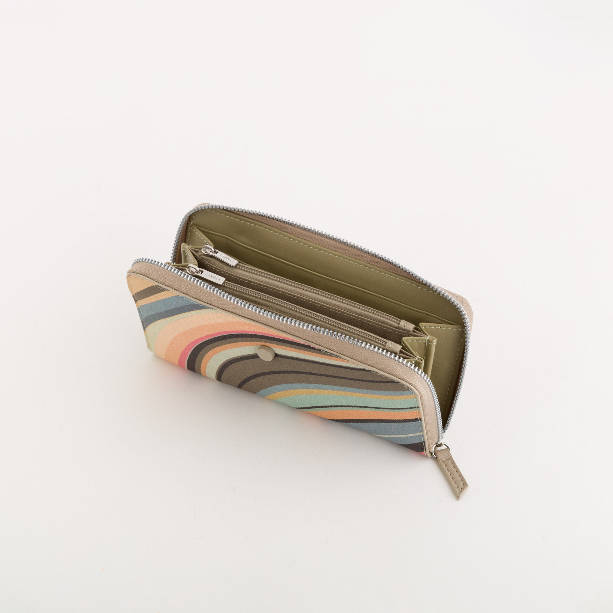 Portafoglio Grande Donna - Vally wallet v1 Multicolored Olive