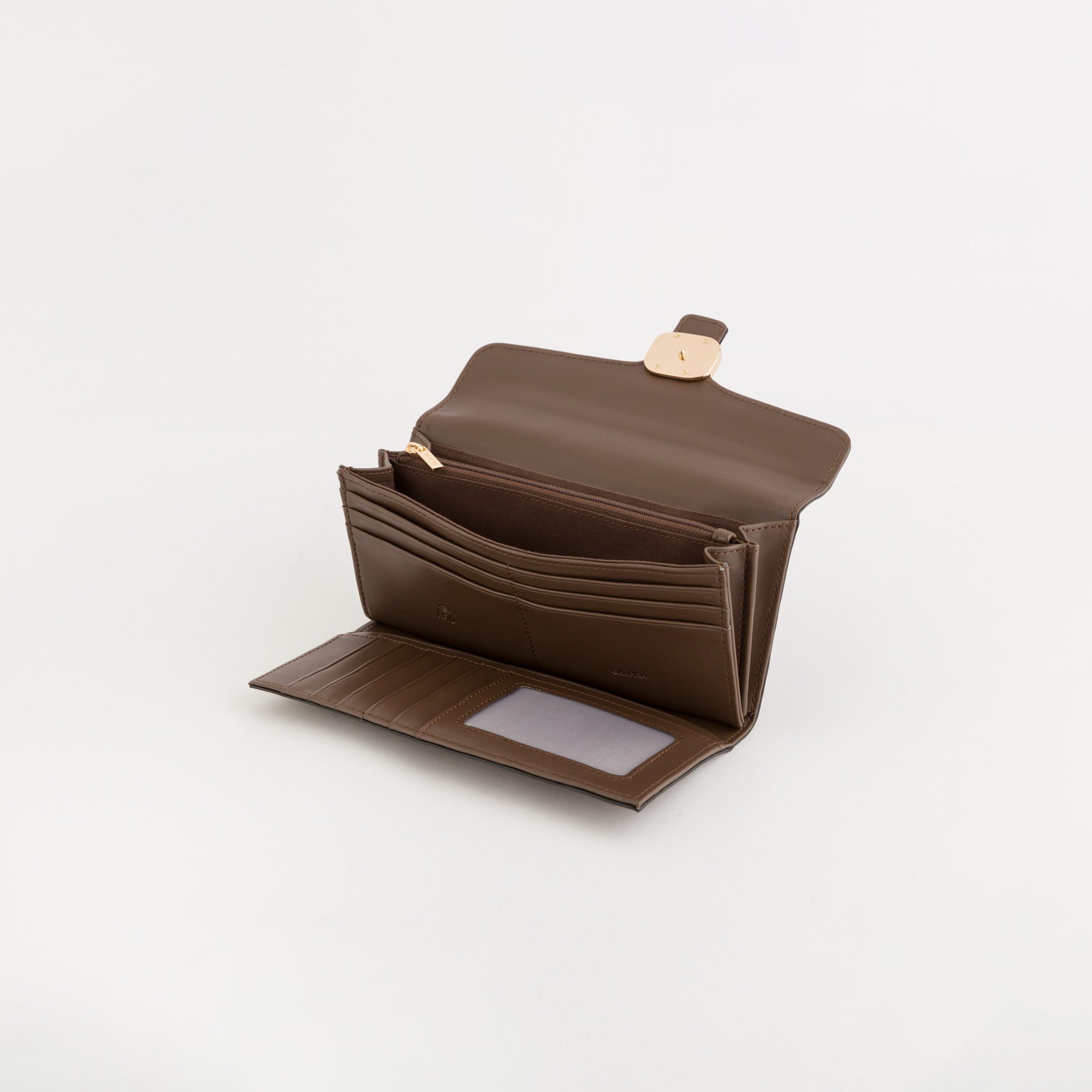 Portafoglio Grande Donna - Michela wallet v2 Cioccolato