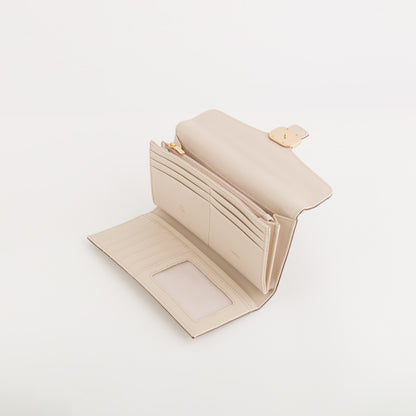 Large Women's Wallet - Michela wallet v5 Cream
