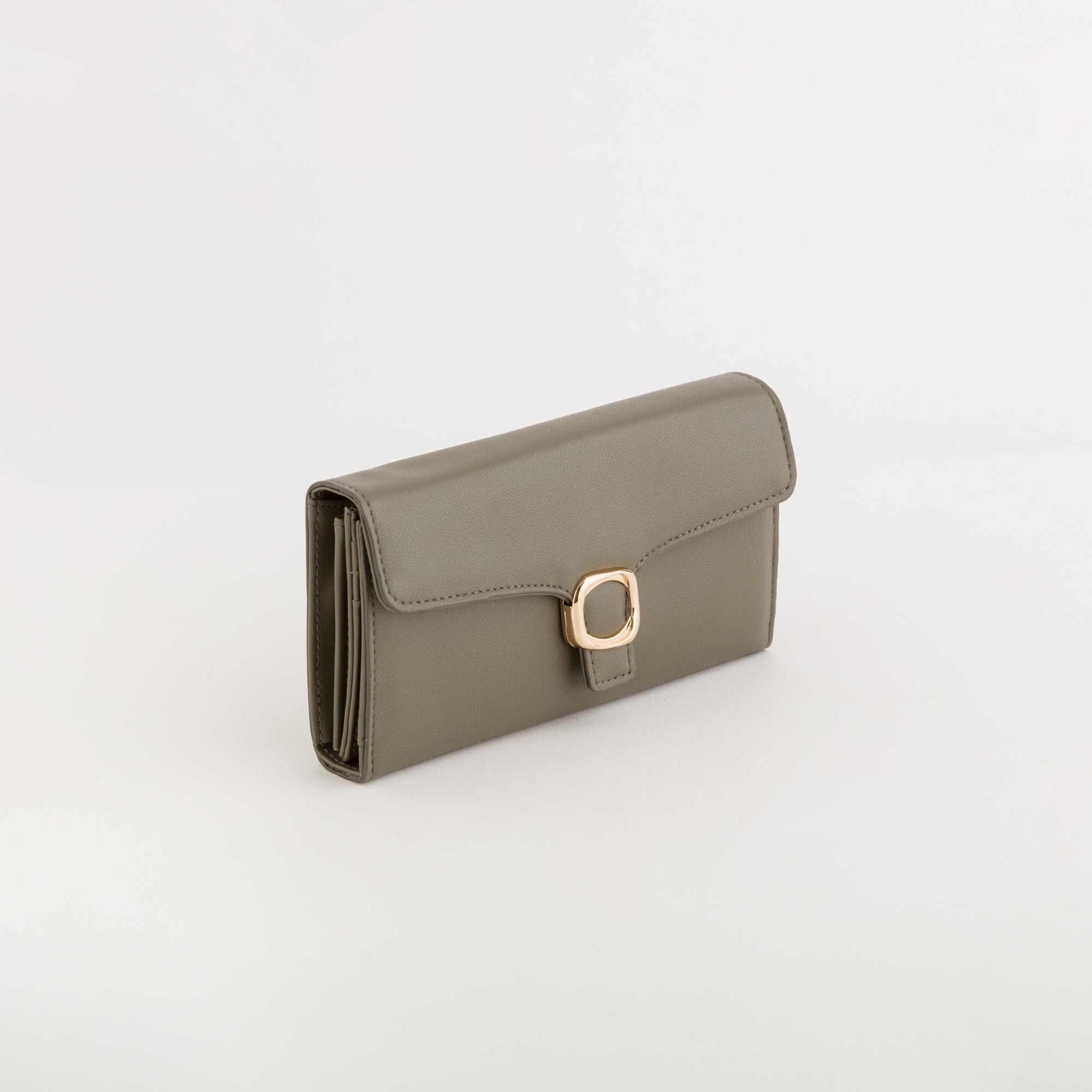Große Damenbrieftasche - Michela Wallet v5 Olive