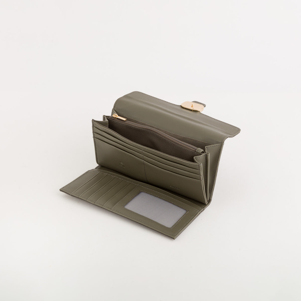Large Women's Wallet - Michela wallet v5 Olive