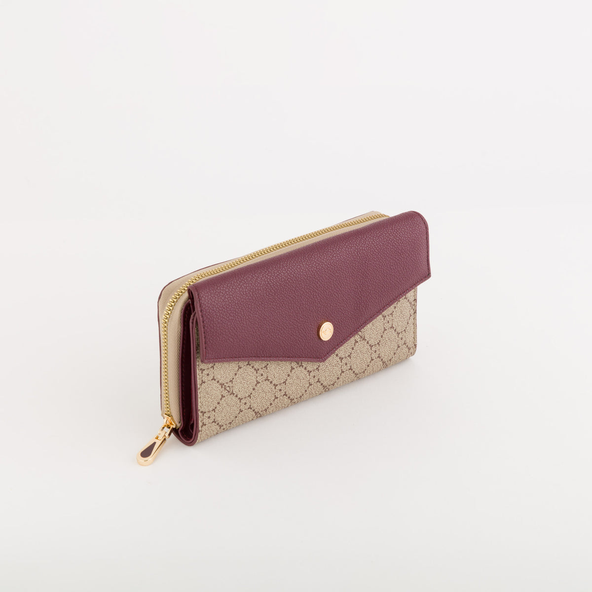 Portafoglio Grande Donna - Diana fall wallet Tortora/Vino
