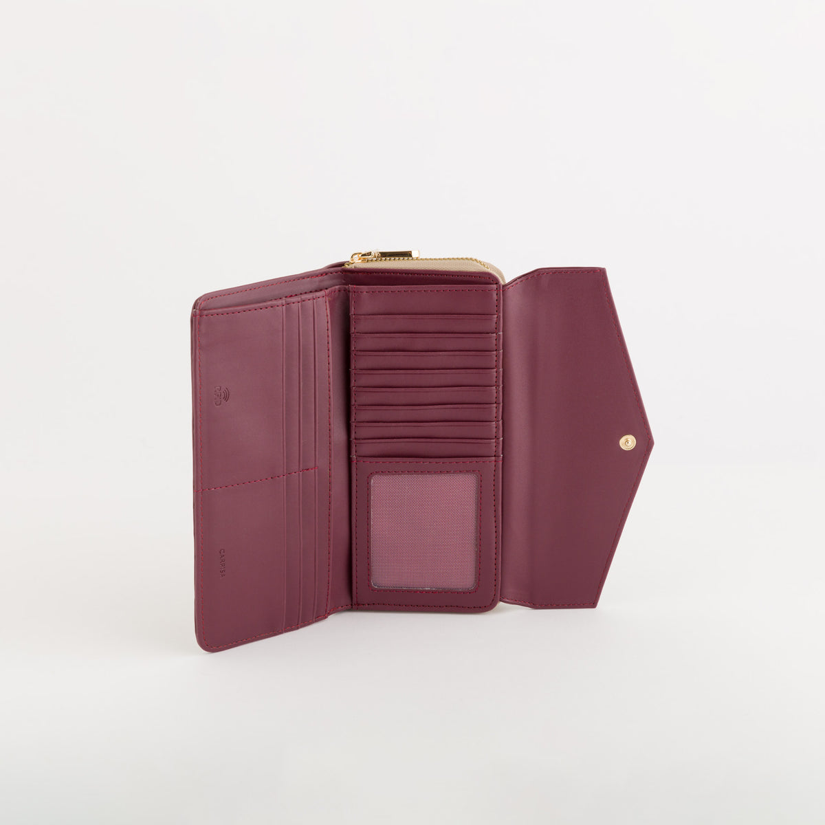 Portafoglio Grande Donna - Diana fall wallet Tortora/Vino