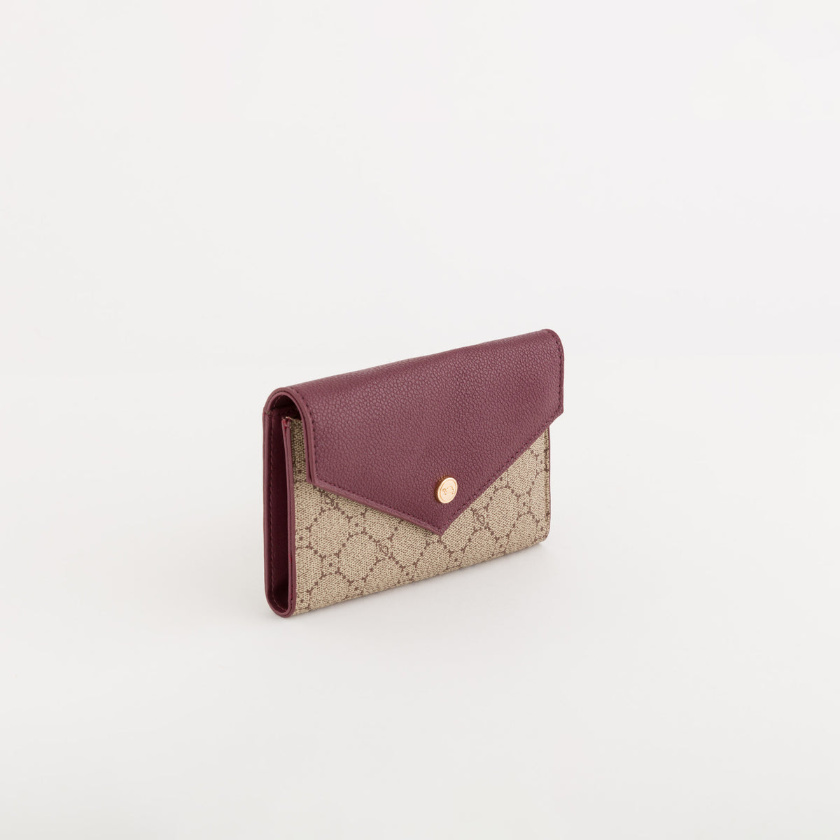 Portafoglio Medio Donna - Diana fall wallet Tortora/Vino