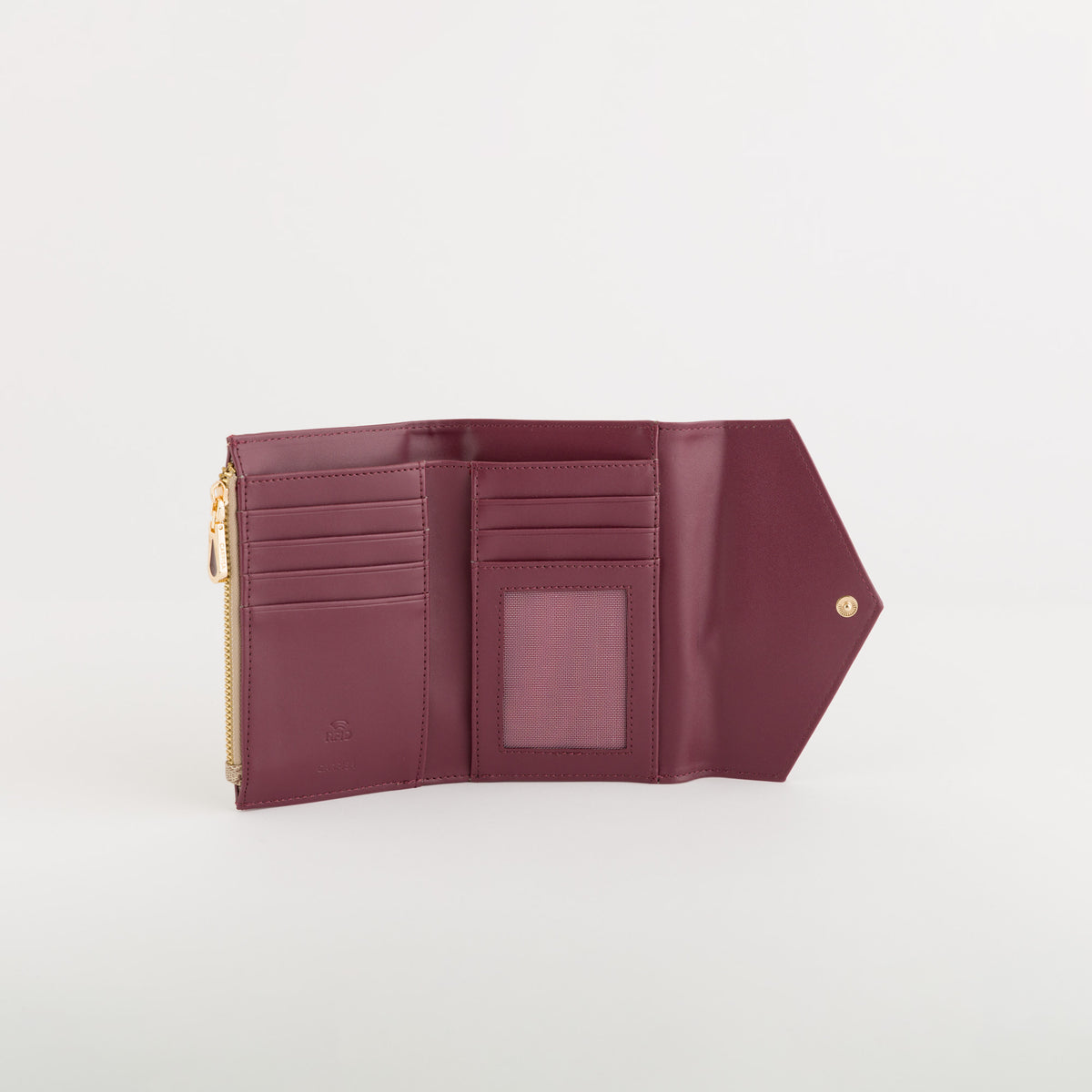 Portafoglio Medio Donna - Diana fall wallet Tortora/Vino