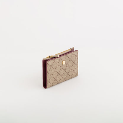 Portafoglio Medio Donna - Diana fall wallet Tortora/Vino