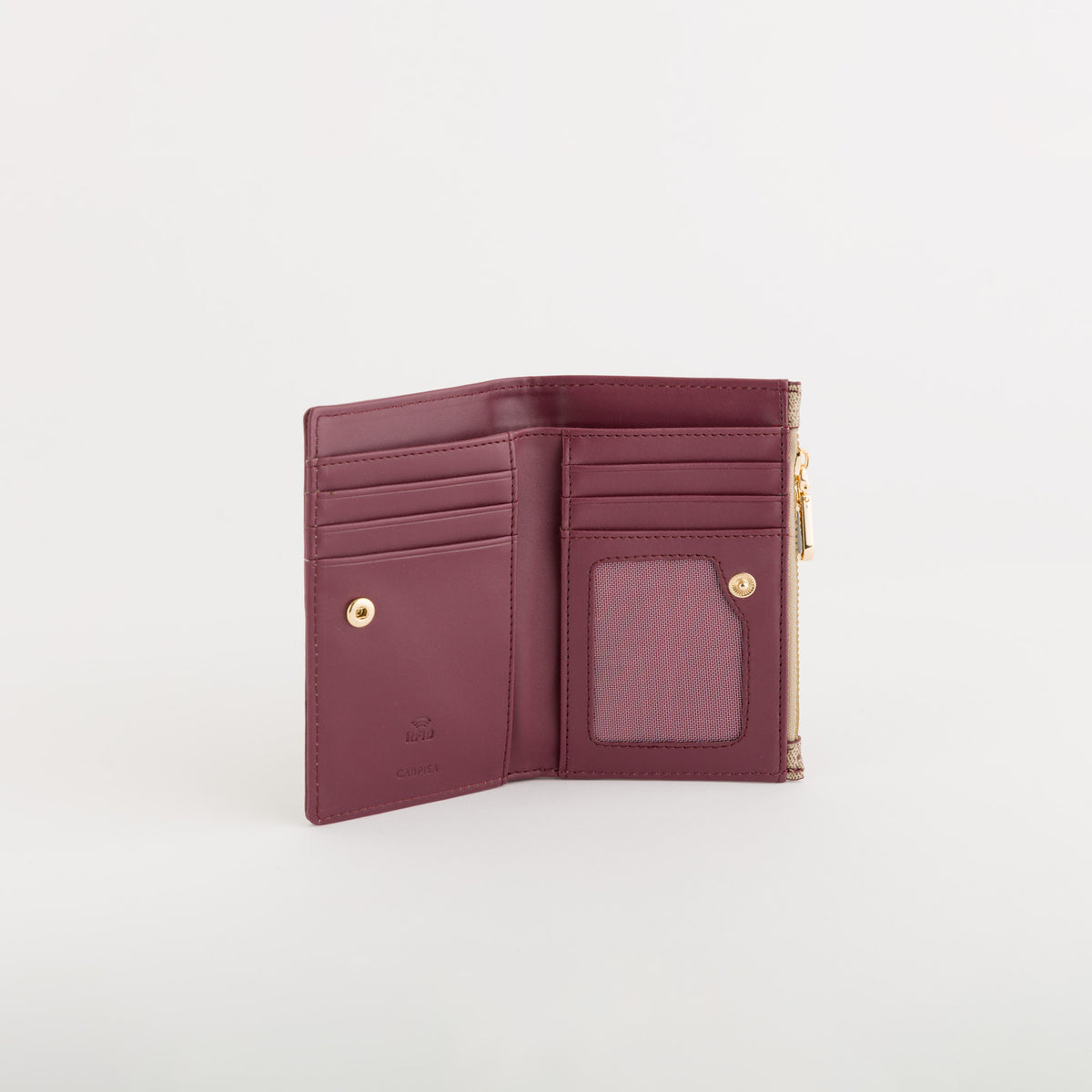 Portafoglio Medio Donna - Diana fall wallet Tortora/Vino