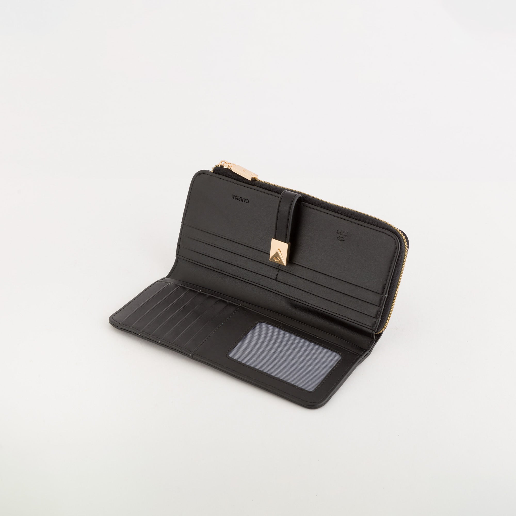 Portafoglio Grande Donna - Eleonora wallet Nero