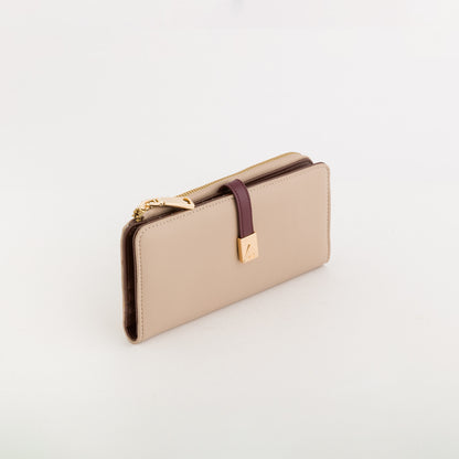 Portafoglio Grande Donna - Eleonora wallet Sabbia/Multicolore