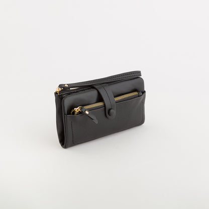 Portafoglio Grande Donna - Kitty wallet v1 Nero
