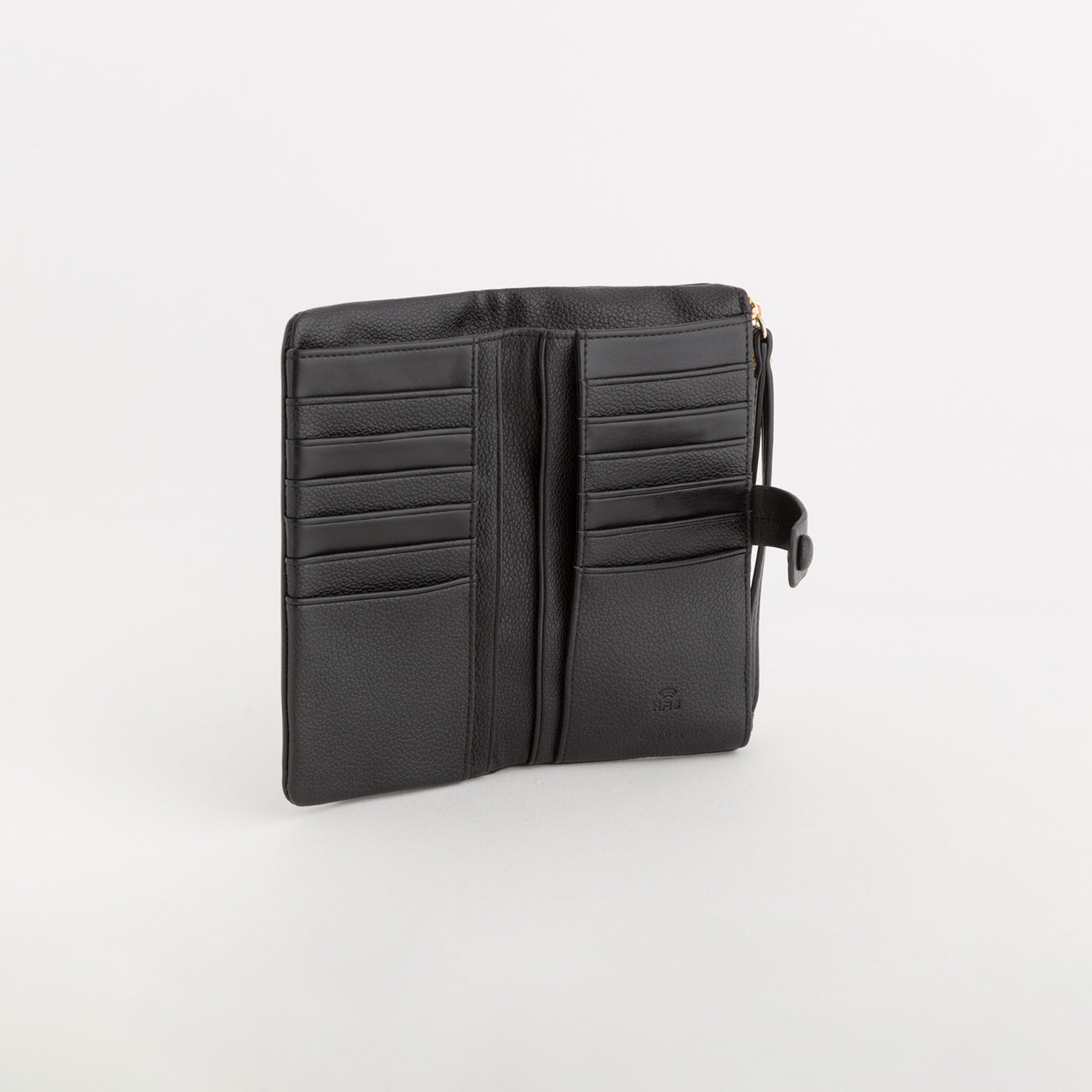 Portafoglio Grande Donna - Kitty wallet v1 Nero