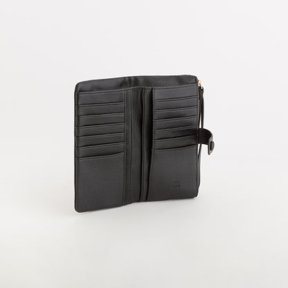 Portafoglio Grande Donna - Kitty wallet v1 Nero