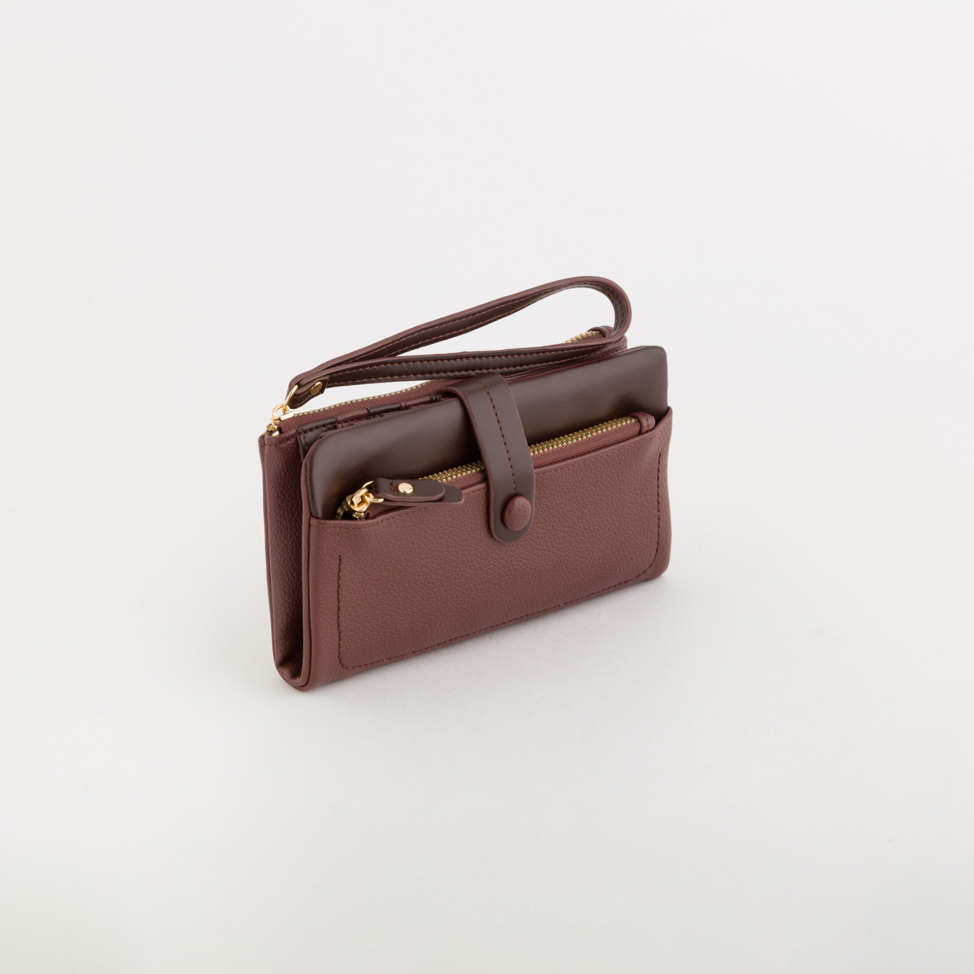 Große Damenbrieftasche - Kitty Wallet v1 Wein