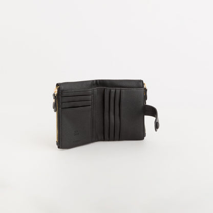 Portafoglio Medio Donna - Kitty wallet v1 Nero