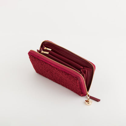 Portafoglio Grande Donna - Fabiola wallet Rubino