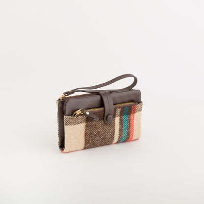 Portafoglio Grande Donna - Kitty wallet v2 Cioccolato Scuro/Multi