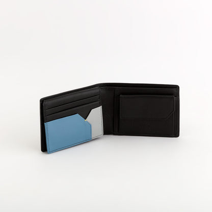Portafoglio Uomo - Kent wallet go Nero/Multicolore