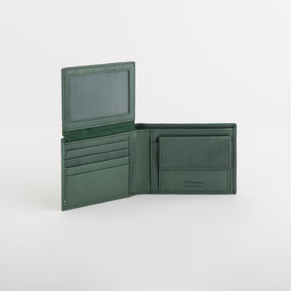 Herrenbrieftasche - Hiroki Dunkelgrünes Moos
